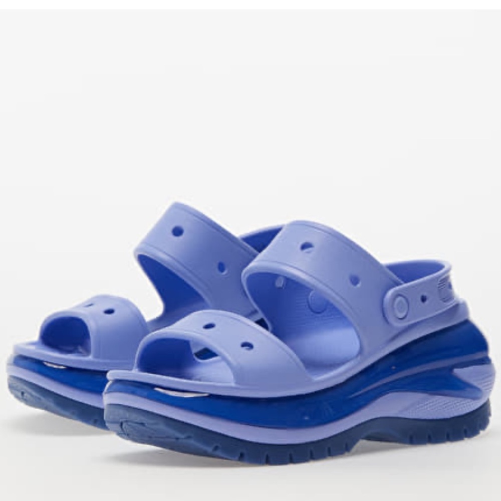 Crocs Mega Crush Sandals Moon Jelly / Size 7W